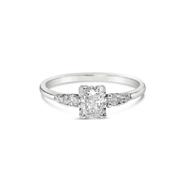 DUTOT || cushion diamond ring