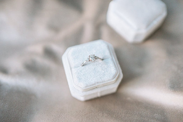 MARCEL || oval diamond ring