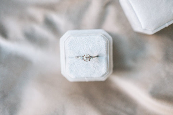 MARCEL || oval diamond ring