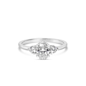 MARCEL || oval diamond ring