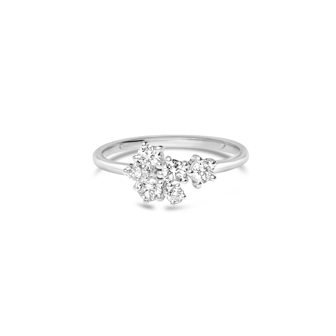 STARRY NIGHT diamond cluster ring – LOFT.bijoux || Custom jewelry