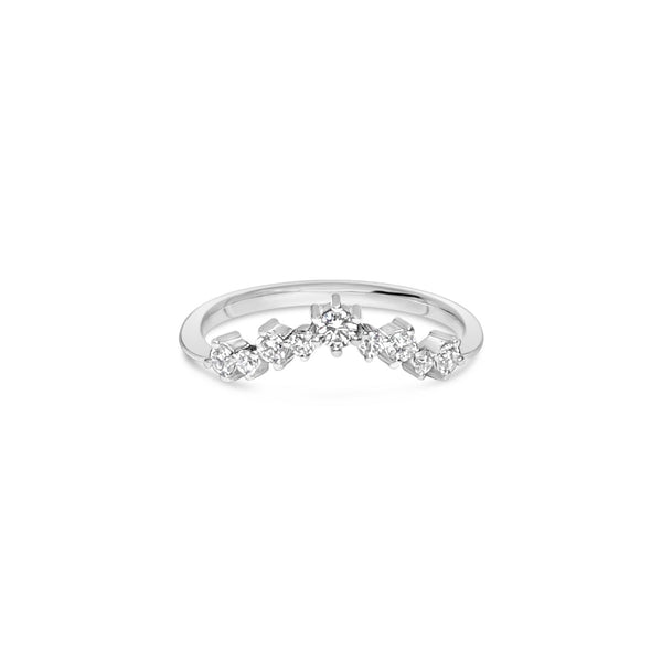 STARRY NIGHT || diamond wedding band