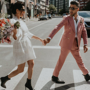 Vintage style rock 'n' roll wedding