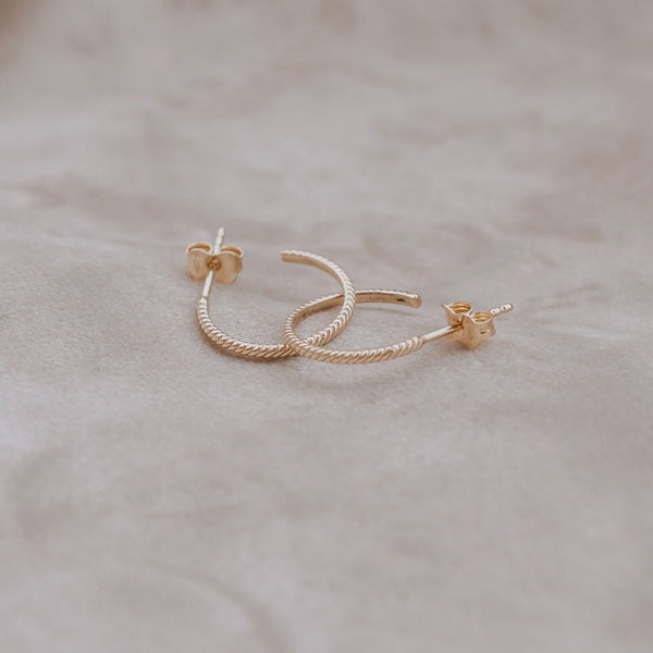 PHOENIX earrings 14k gold - LOFT.bijoux || Custom jewelry & wedding rings / Bijoux sur mesure & bagues de mariage || Montreal