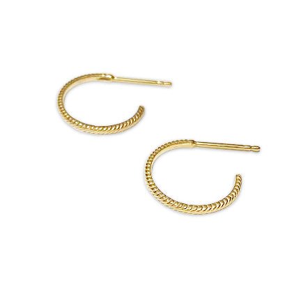 PHOENIX earrings 14k gold - LOFT.bijoux || Custom jewelry & wedding rings / Bijoux sur mesure & bagues de mariage || Montreal