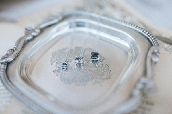 Plum thunder spinel necklace - LOFT.bijoux || Custom jewelry & wedding rings / Bijoux sur mesure & bagues de mariage || Montreal