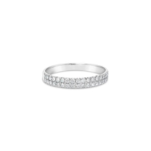 RIVIERA DOUBLE diamond band