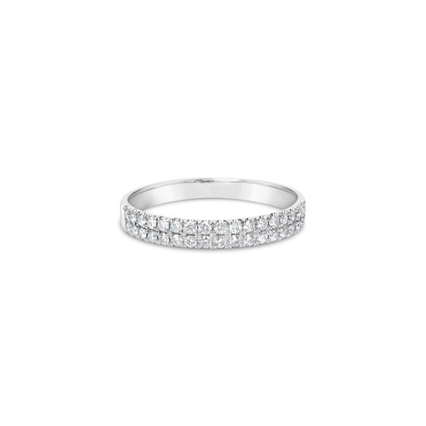 RIVIERA DOUBLE diamond band - LOFT.bijoux || Custom jewelry & wedding rings / Bijoux sur mesure & bagues de mariage || Montreal